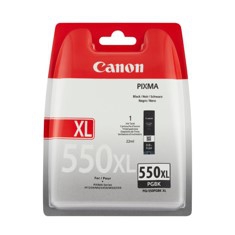 Cartucho tinta canon pgi 550 xl pgbk negro pigmentado  mg5450 - ip7250