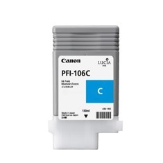 Cartucho tinta canon pfi106c cian ipf6400se -  ipf6300s -  ipf6400s -   ipf6300 -  ipf6350 -  ipf6400 -  ipf6450