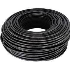 Cable utp cat 5+ especial exterior negro bobina 500m