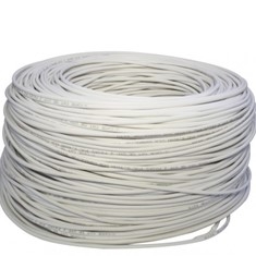 Cable utp cat 5+ especial exterior blanco bobina 500m