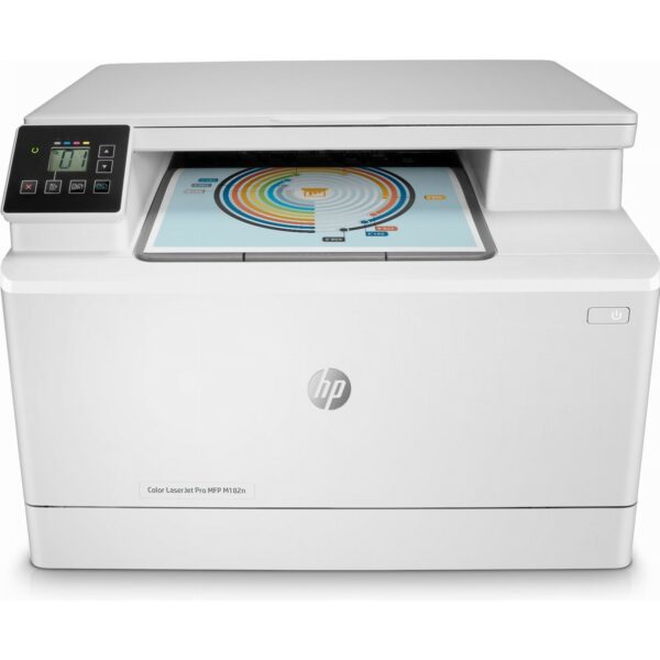 Multifuncion hp laser color laserjet pro m182n a4 -  16ppm -  usb -  red -  eprint -  airprint