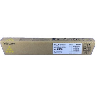 Toner ricoh 842098 amarillo mp c406