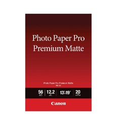 Papel fotografico canon 8657b007 pro premium pm - 101 -  330 x 483 mm -  20 hojas