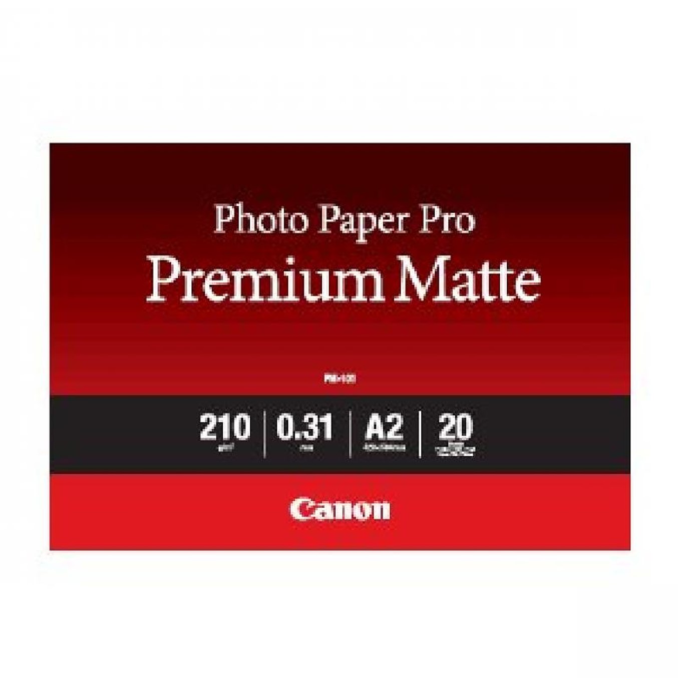 Papel fotografico canon 8657b017 pro premium pm - 101 tinta impresion -  a2 -  420x594mm -  20 hojas