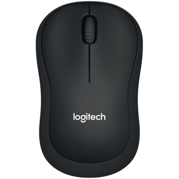 Mouse raton logitech b220 optico wireless inalambrico silent negro