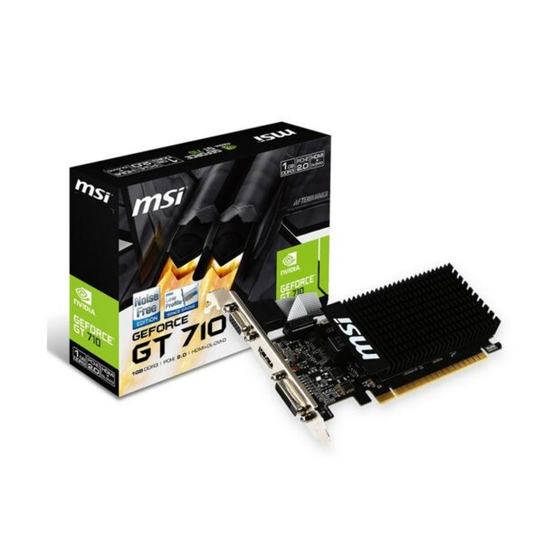 Tarjeta gráfica msi gt710 1gb gddr3 hdmi d - sub svi - d