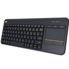 Teclado logitech k400 plus touch keyboard negro wireless inalambrico