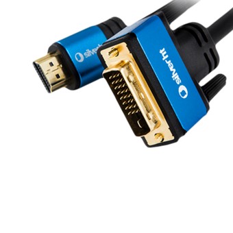 Cable silver ht high end hdmi -  dvi -  macho - macho -  1.5m -  negro