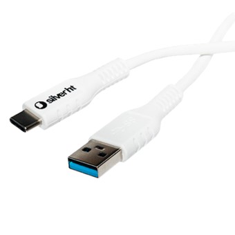 Cable silver ht usb 3.0 -  usb tipo c -  macho - macho -  1.5m -  blanco