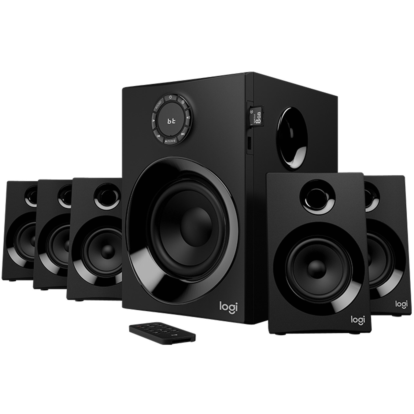 Altavoces logitech z607 5.1 surround -  160 w rms sonido envolvente