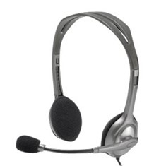 Auriculares con microfono logitech headset h111