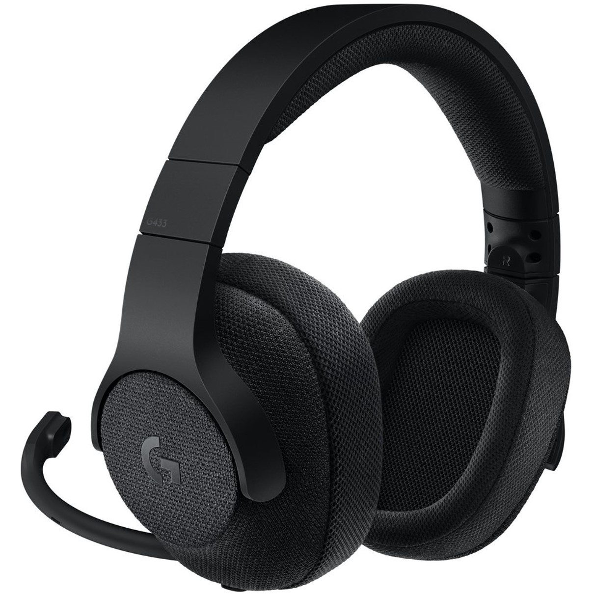 Auriculares logitech g433 7.1 surround gaming negro