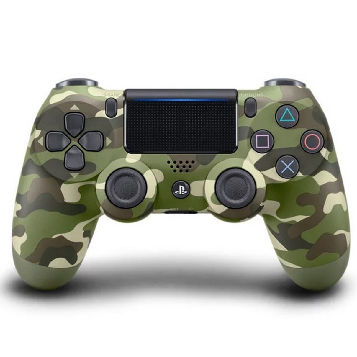 Accesorio sony ps4 -   mando dualshock verde camuflaje