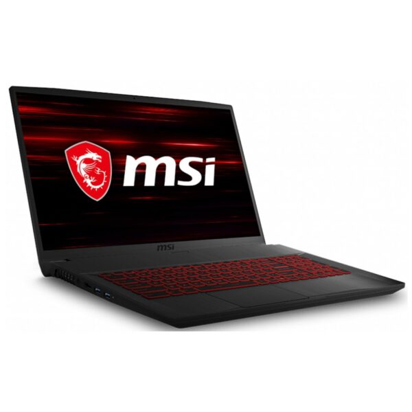 Portatil msi gf75 - 277xes i7 - 9750h 17.3pulgadas 16gb - ssd512gb - gtx1650 - wifi - bt - freedos