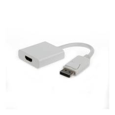 Cable adaptador gembird displayport macho a hdmi hembra 0.1m