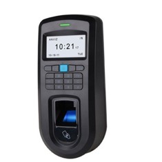 Terminal control de presencia anviz vf30 biometrico anti vandalico ip 53 teclado - huella - tarjeta rfid - mini usb