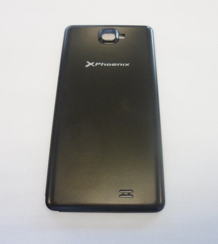 Repuesto carcasa cubre bateria negra smartphone phoenix phrockxminib