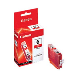 Cartucho tinta canon bci 6r roja 13ml