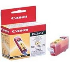 Cartucho tinta canon bci 6y amarillo 13ml s800 -  s820 -  s820d -  s830 -  s900 -  s9000