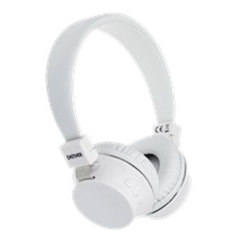 Auricular inalambrico denver bth - 205 blanco - bluetooth