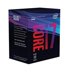 Micro. intel i7 8700 lga 1151 8ª generacion 6 nucleos -  3.2ghz -  12mb -  in box