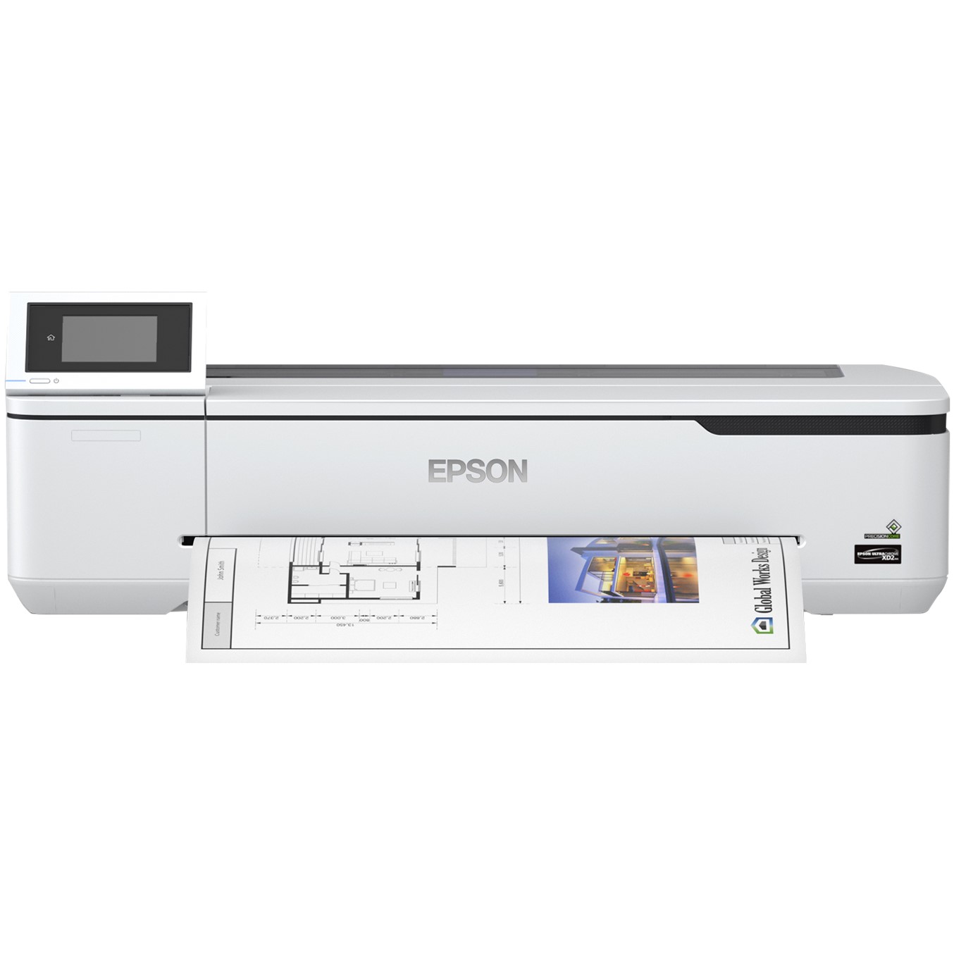 Plotter epson surecolor sc - t3100n a1 24pulgadas -  2400ppp -  1gb -  usb -  red -  wifi -  wifi direct