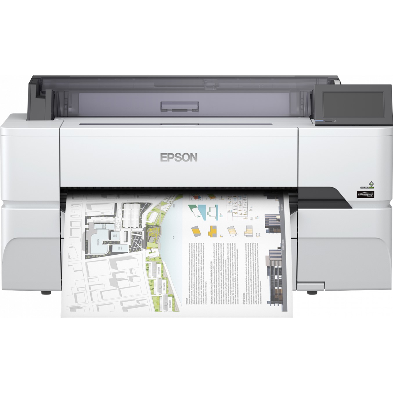 Plotter epson surecolor sc - t3400n a1 24pulgadas -  2400ppp -  1gb -  usb -  red -  wifi -  wifi direct