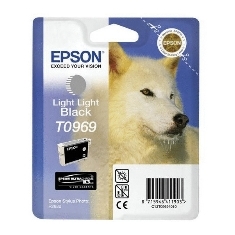 Cartucho tinta epson c13t09694010 r2880 t0969 aprox. 6065 pag gris claro