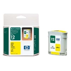 Cartucho tinta hp 12 c4806a amarillo para business 3000