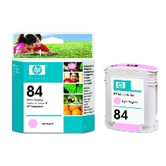 Cartucho tinta hp 84 c50184 magenta claro ploter 120 - 130