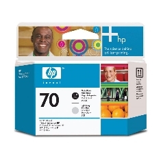 Cabezal impresion hp 70 c9407a gris claro -  negro z2100 -  z3100 -  z3200