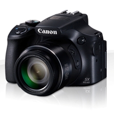 Camara digital canon powershot sx60 hs 16mp -  zo 65x angular -  3'' -  hs -  litio