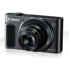 Camara digital canon powershot sx620 hs 20.2mp -  zoom 50x -  zo 25x -  3'' -  full hd -  wifi -  nfc -  negra