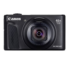 Camara digital canon powershot sx740 hs 20.3mp -  zoom 80x -  zo 40x -  3'' -  full hd -  wifi -  negra