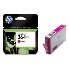 Cartucho tinta hp 364xl cb324ee magenta 7ml d5460 -  b8550 -  c6380 -  c5380