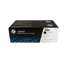 Pack toner cb436a 2und (cb436ad)