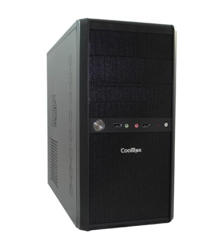 Caja ordenador microatx coolbox  m400 usb2.0 fte. basic500gr