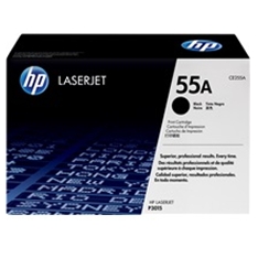 Toner hp 55a ce255a negro 6000 paginas ce526a -  ce528a