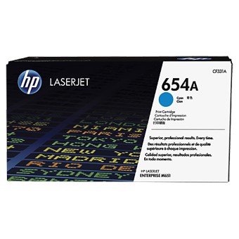 Toner  hp 654a cf331a cian 15000 paginas