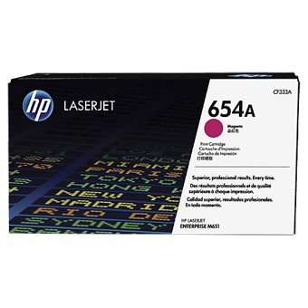 Toner  hp 654a cf333a magenta 15000 paginas