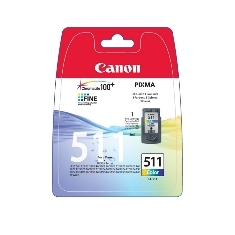 Cartucho tinta canon cl 511 tricolor 9ml mp240 -  250 -  260 -  270 mp 480 -  490 mx 320 -  330 blister