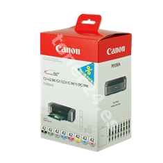 Multipack canon cli - 42bk - c - m - y - pm - pc - gy - lgy pack 8