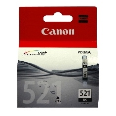 Cartucho tinta canon cli 521bk negro 9ml pixma 3600 -  4600 -  4700 -  mp540 -  550 -  560 -  620 -  630 -  640 -  980 -  mx860 -  870