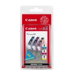 Multipack canon cli - 8 pixma 8ml 4200 -  5200 -  6600 -  mp500 -  800 blister