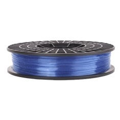 Filamento pla  impresora 3d - gold translucido azul 1.75mm 0.5kg