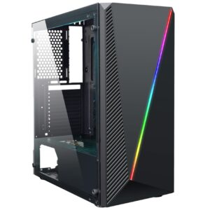 Caja ordenador gaming coolbox deepabyss rgb atx usb sin fuente