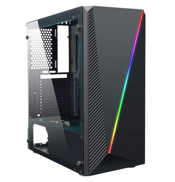 Caja ordenador gaming coolbox deepabyss rgb atx usb sin fuente