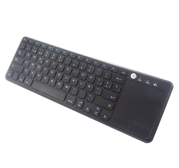 Teclado inalambrico coolbox touchpad coo - tew01 - bk