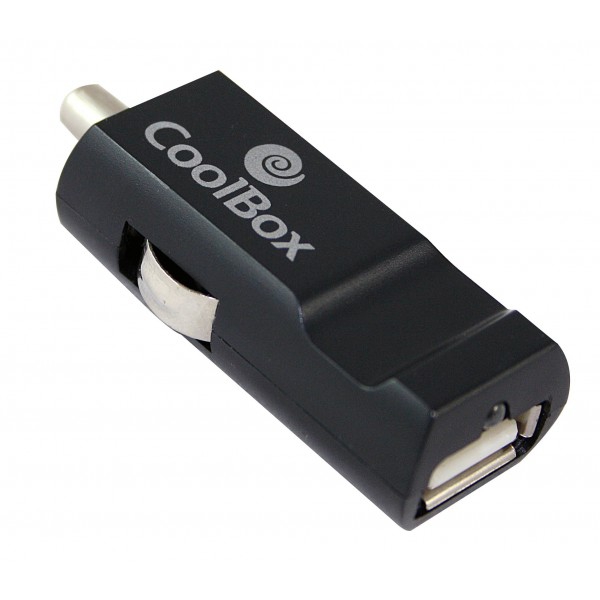 Cargador coolbox para coche -  mechero  5v -  1 x usb  2.1a