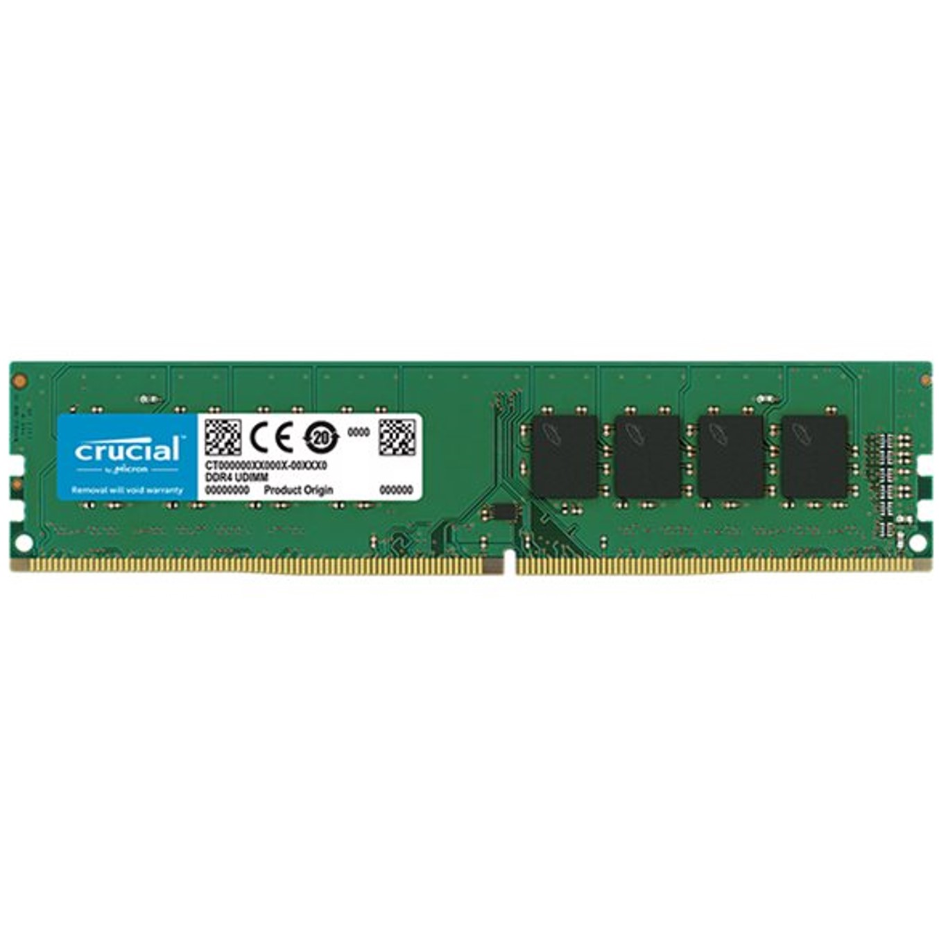 Memoria ddr4 8gb crucial - dimm - 2666 mhz - pc4 21300